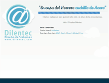 Tablet Screenshot of dilentec.com